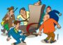 Евгений Кранның карикатурасы